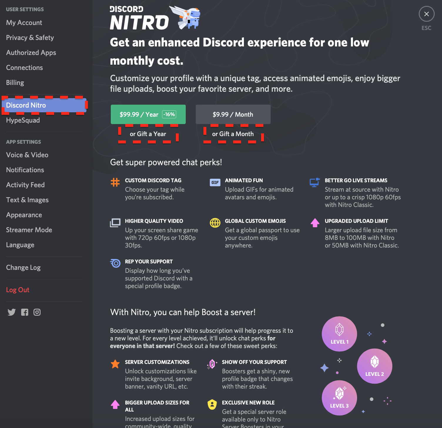 Nitro Gifting – Discord