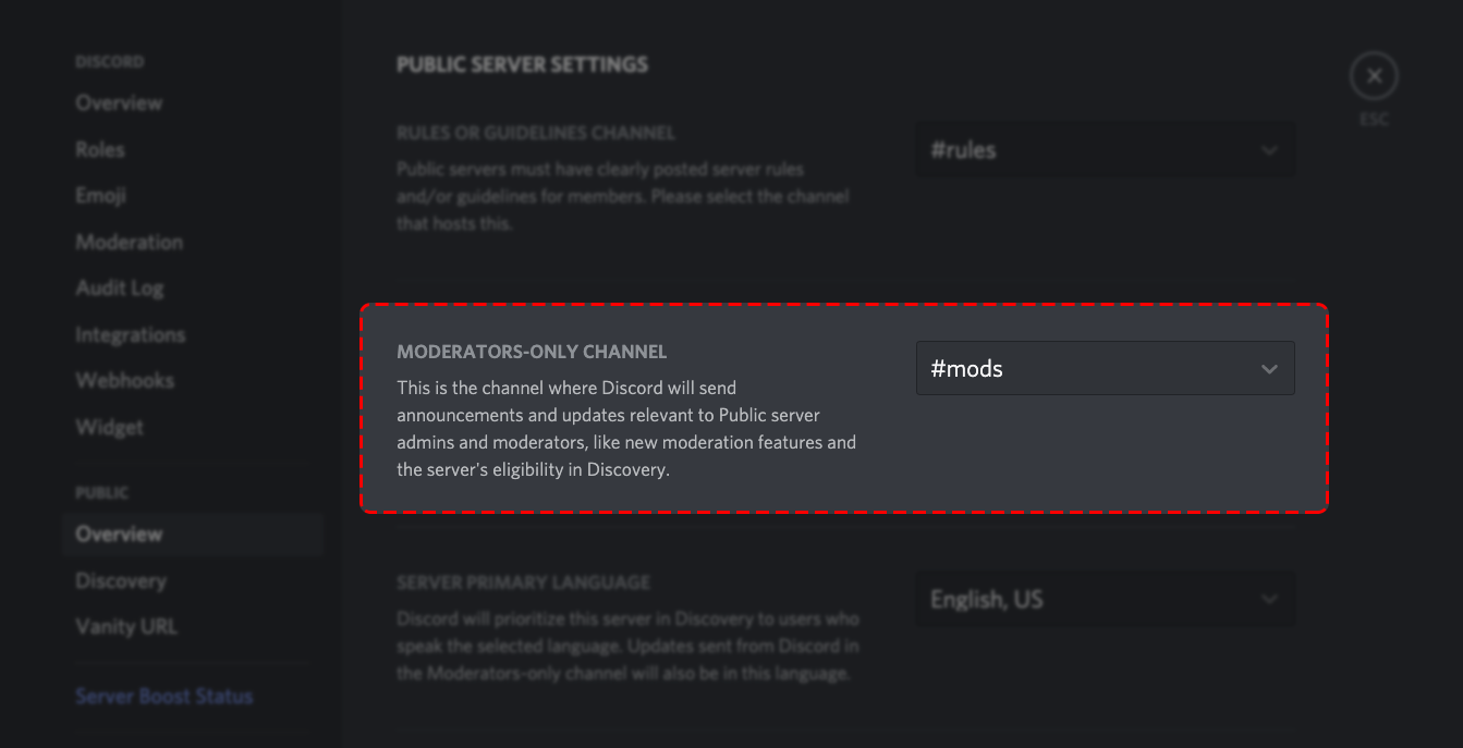 Public Entertainment Discord Servers