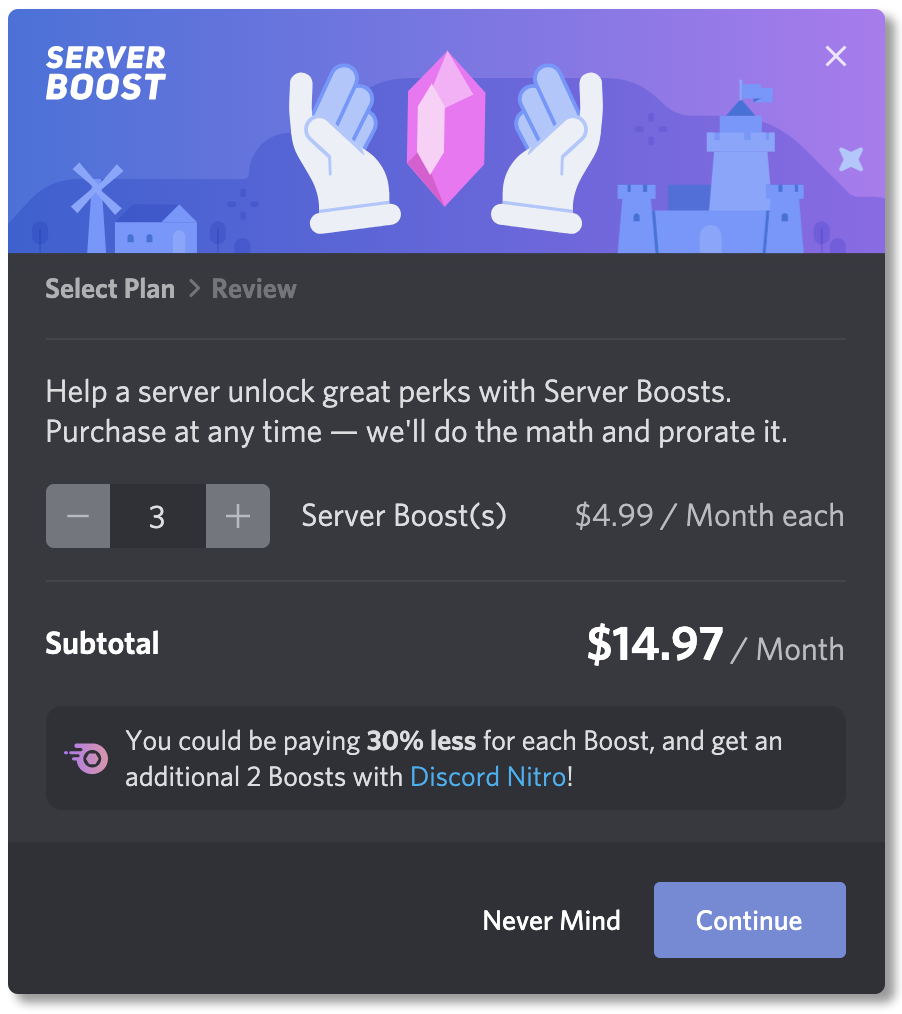 Discord  Comprar Nitro e Server Boost + Barato