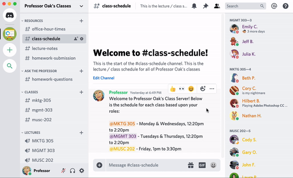 Setting up Discord for Office Hours – Adventures in Teaching