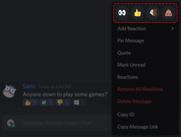 Adding Emojis And Reactions Discord