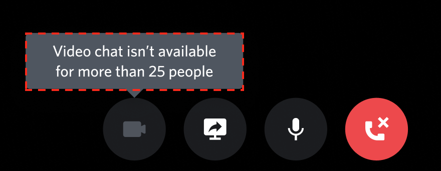 Chat voice users discord limit to how Discord User