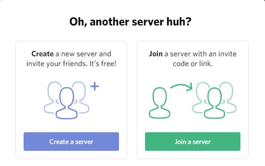 make a discord server