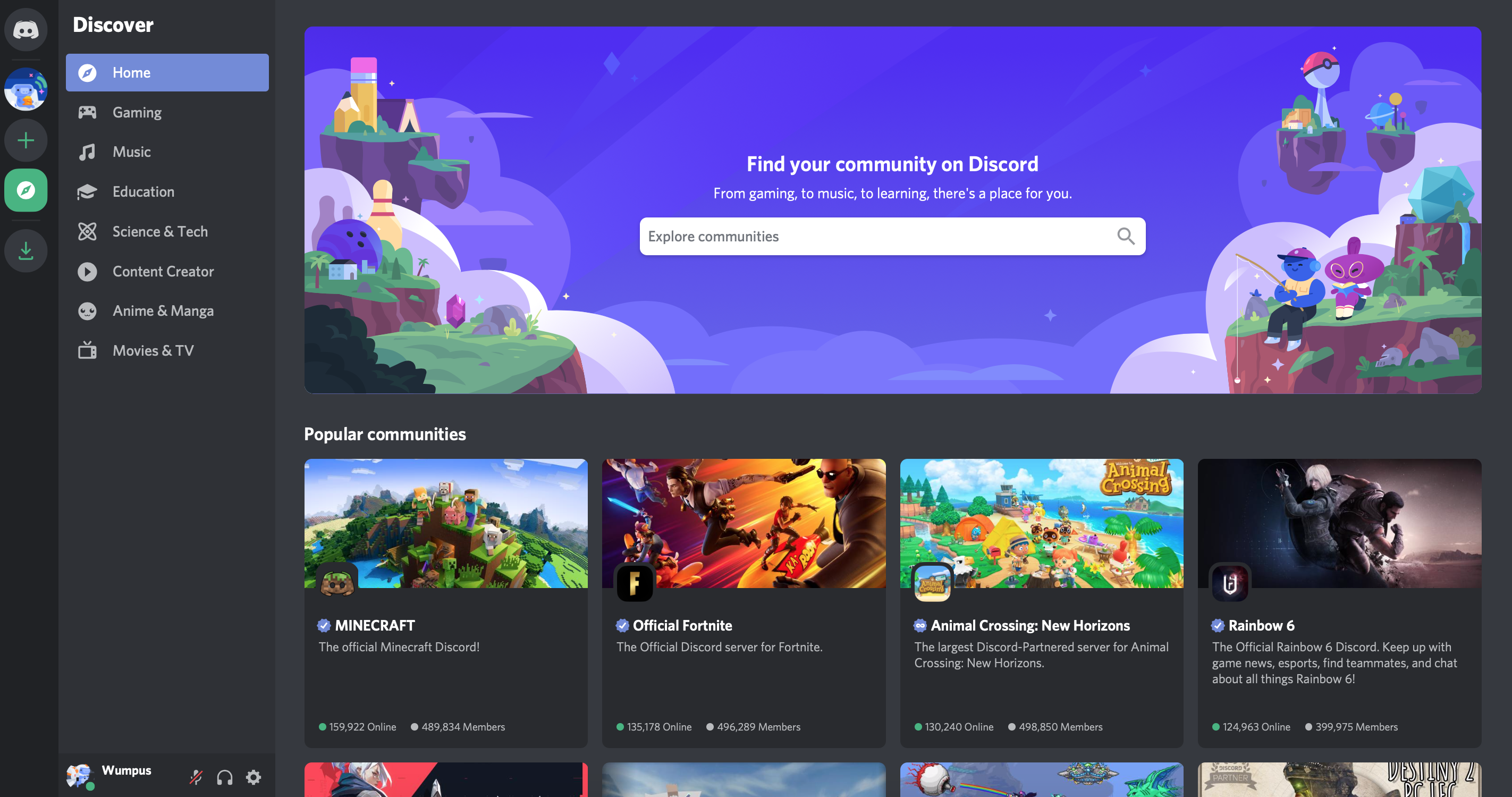 Discovery – Discord