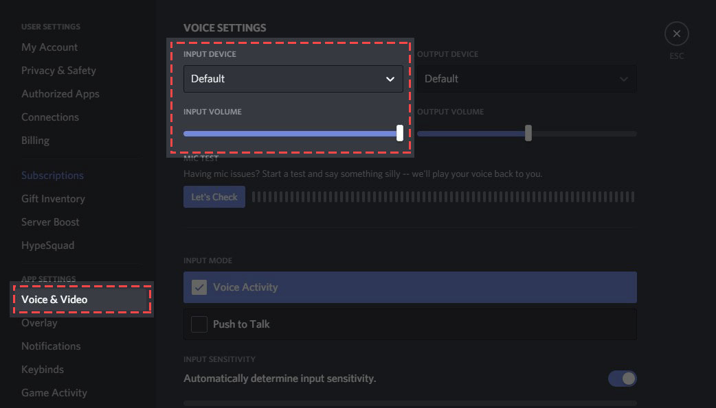 discord picks up computer sounds