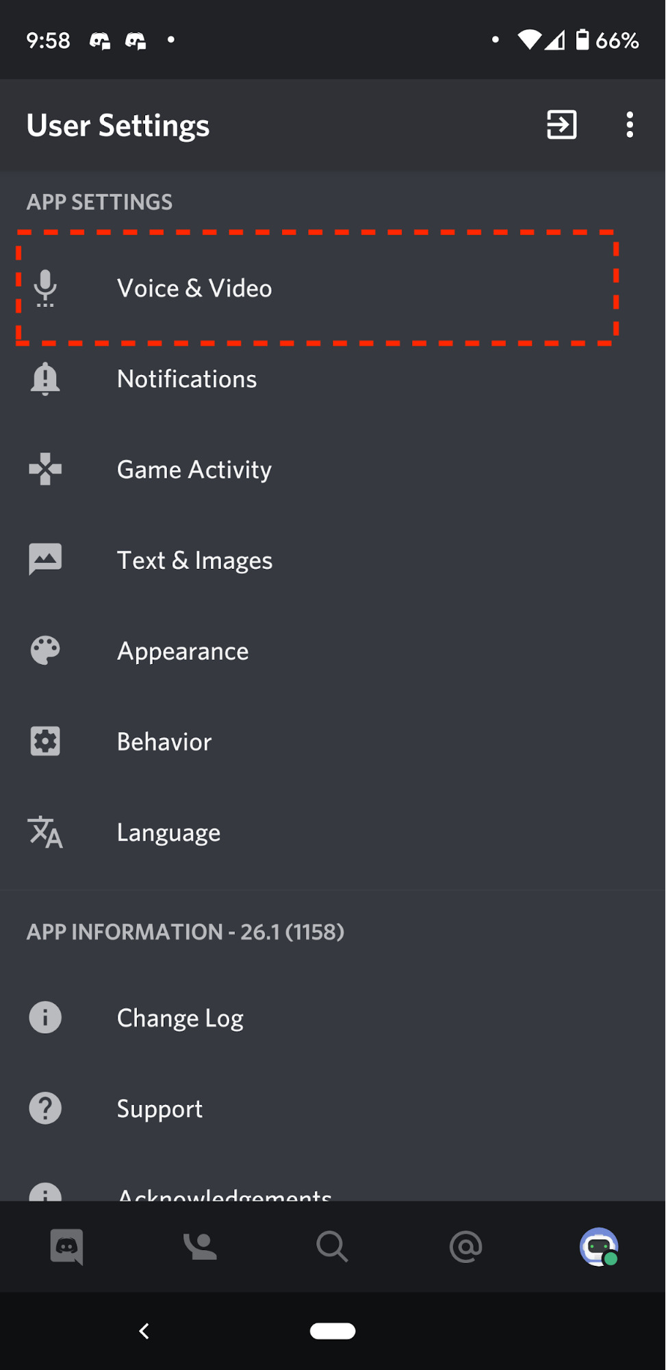 Discordの音声とビデオのトラブルシューティング Discord