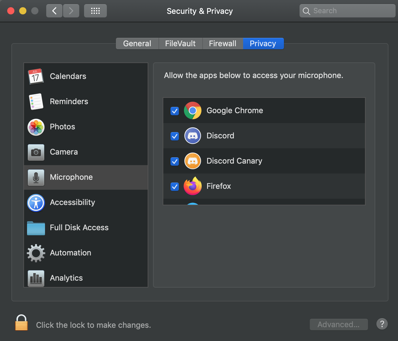 discord screenshare sound options on discord for mac