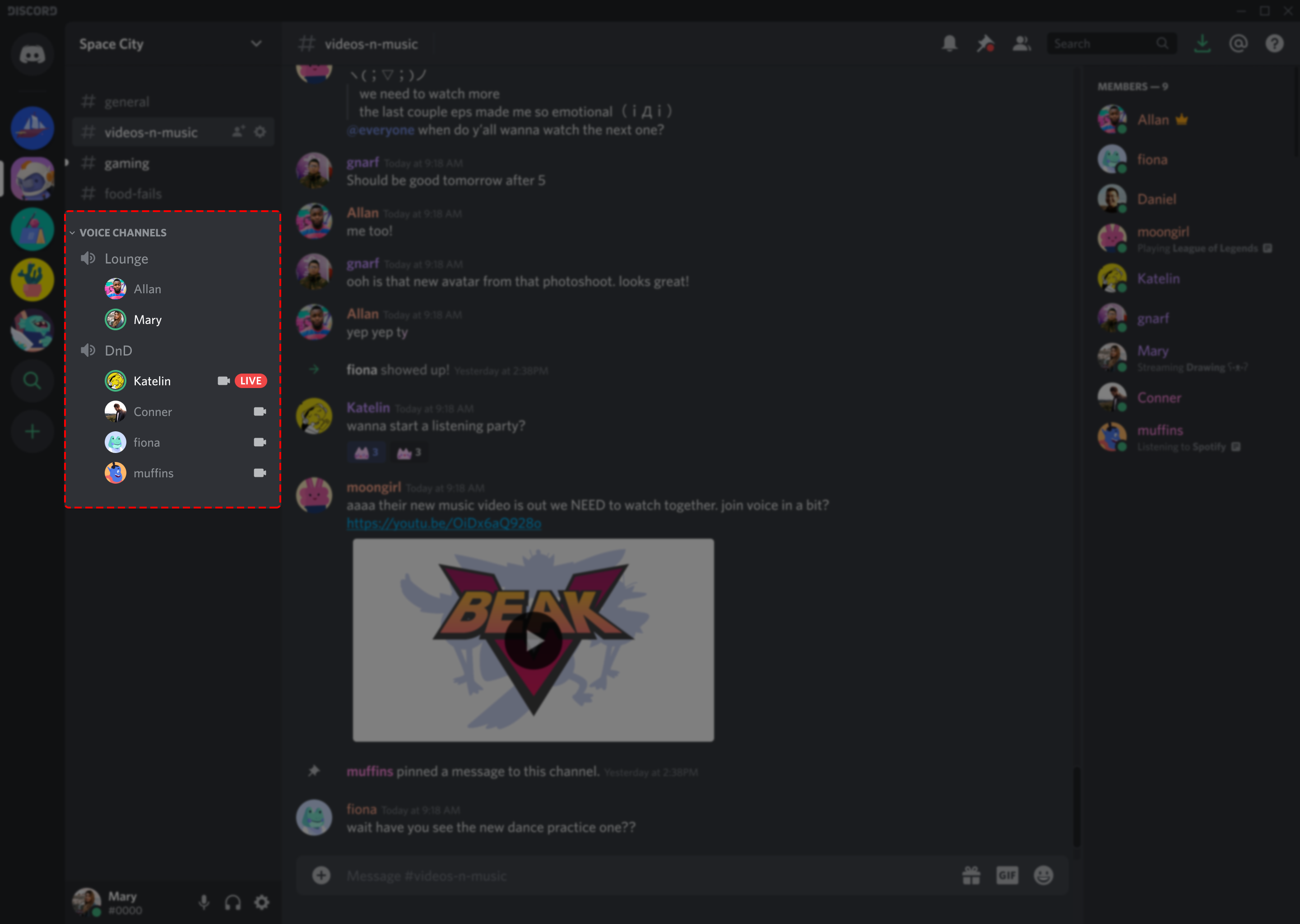 Discord League Connection Example – Discord