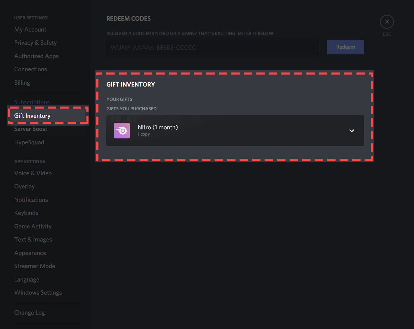 Nitro Gifting – Discord