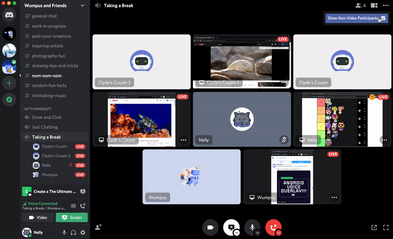 Video & Screenshare Updates - Multistream and More! – Discord