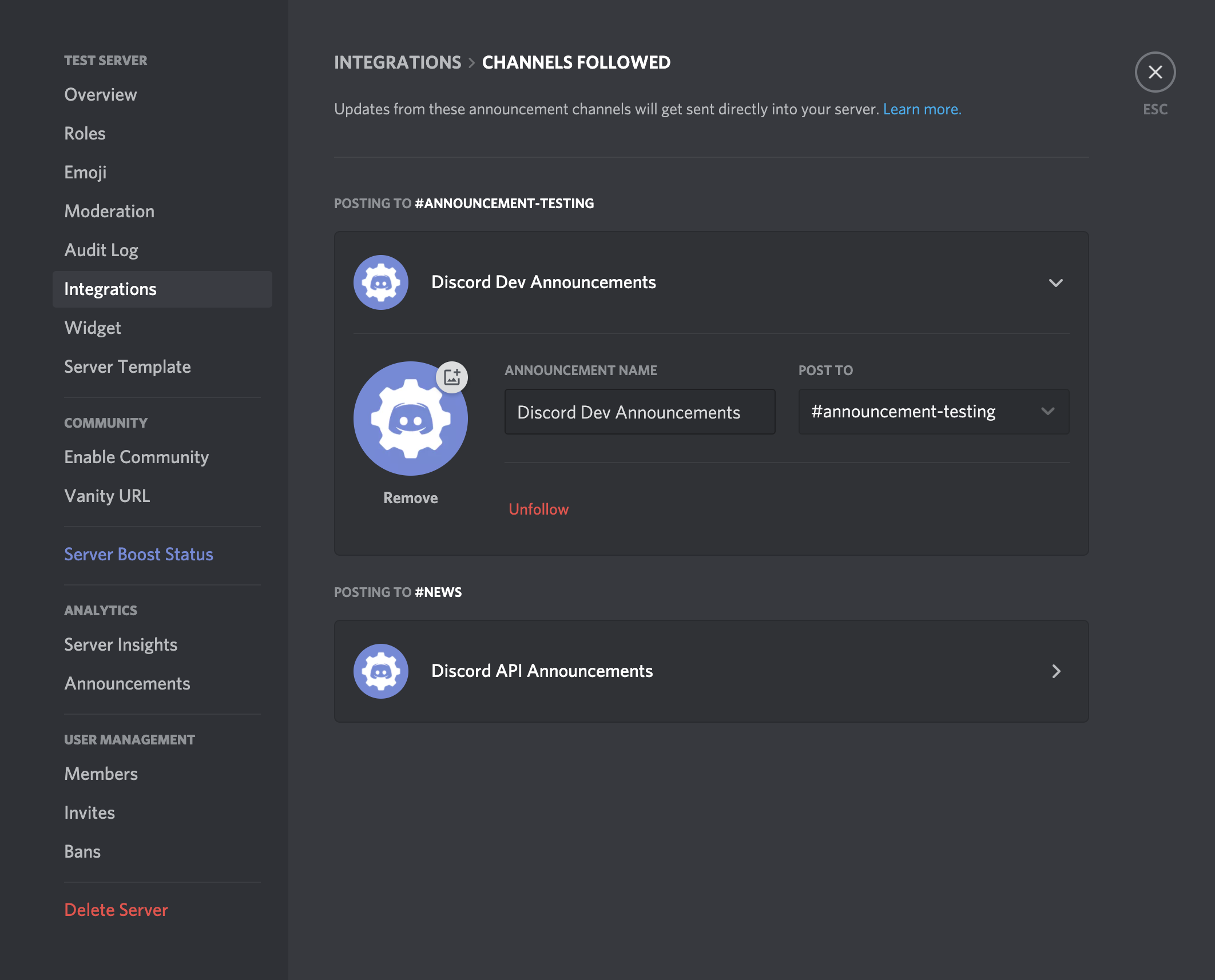 Webhook Service, A simple way to send information to Discord