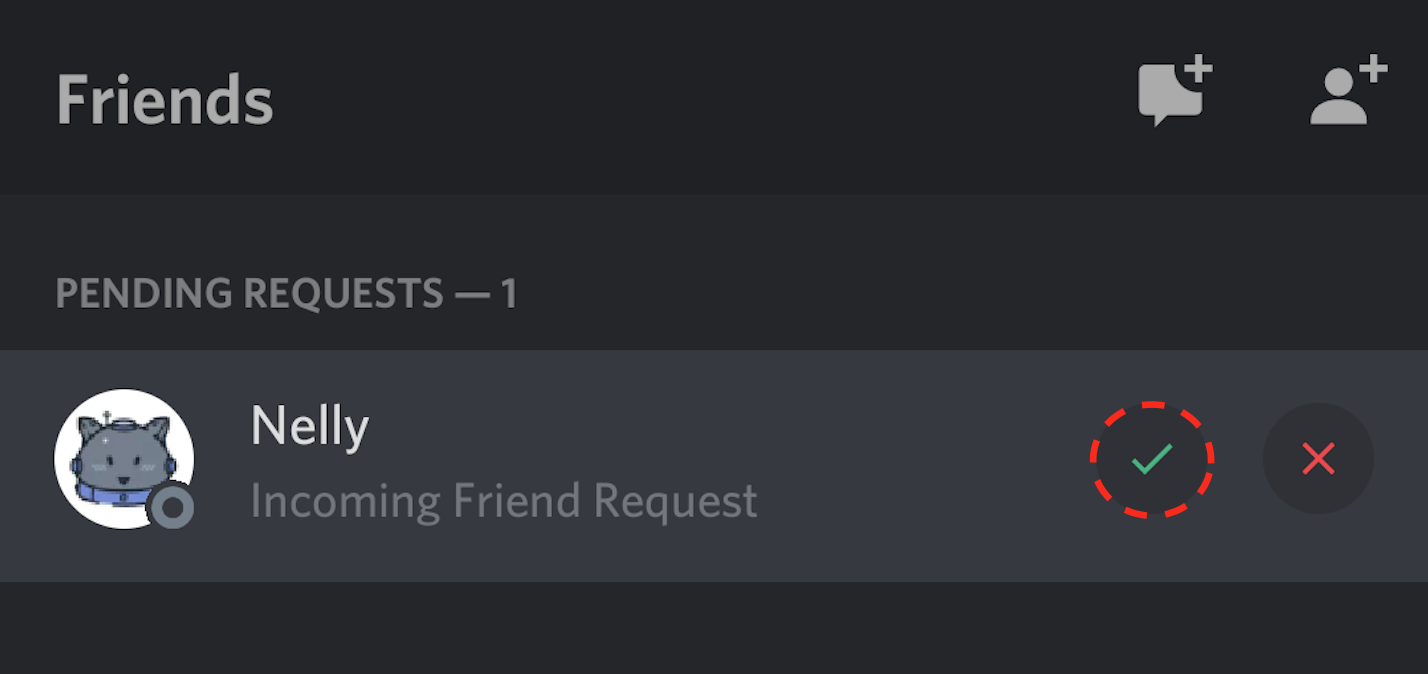 Request discord