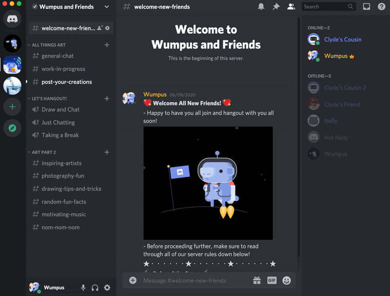 Chat servers discord How to