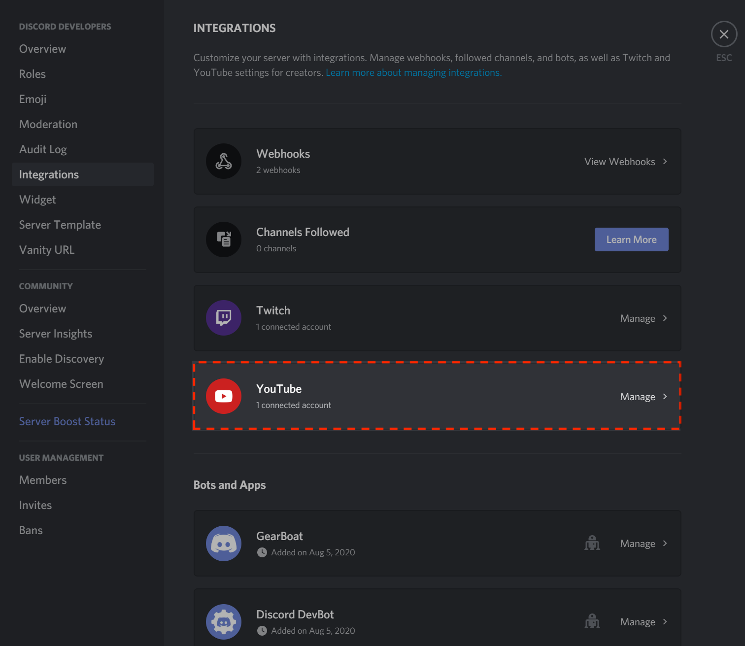 Integration requires code grant discord ошибка