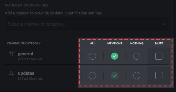 Notifications Settings 101 –