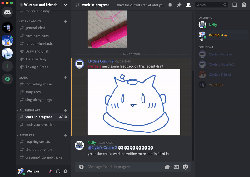 Spitznamen Fur Server Discord