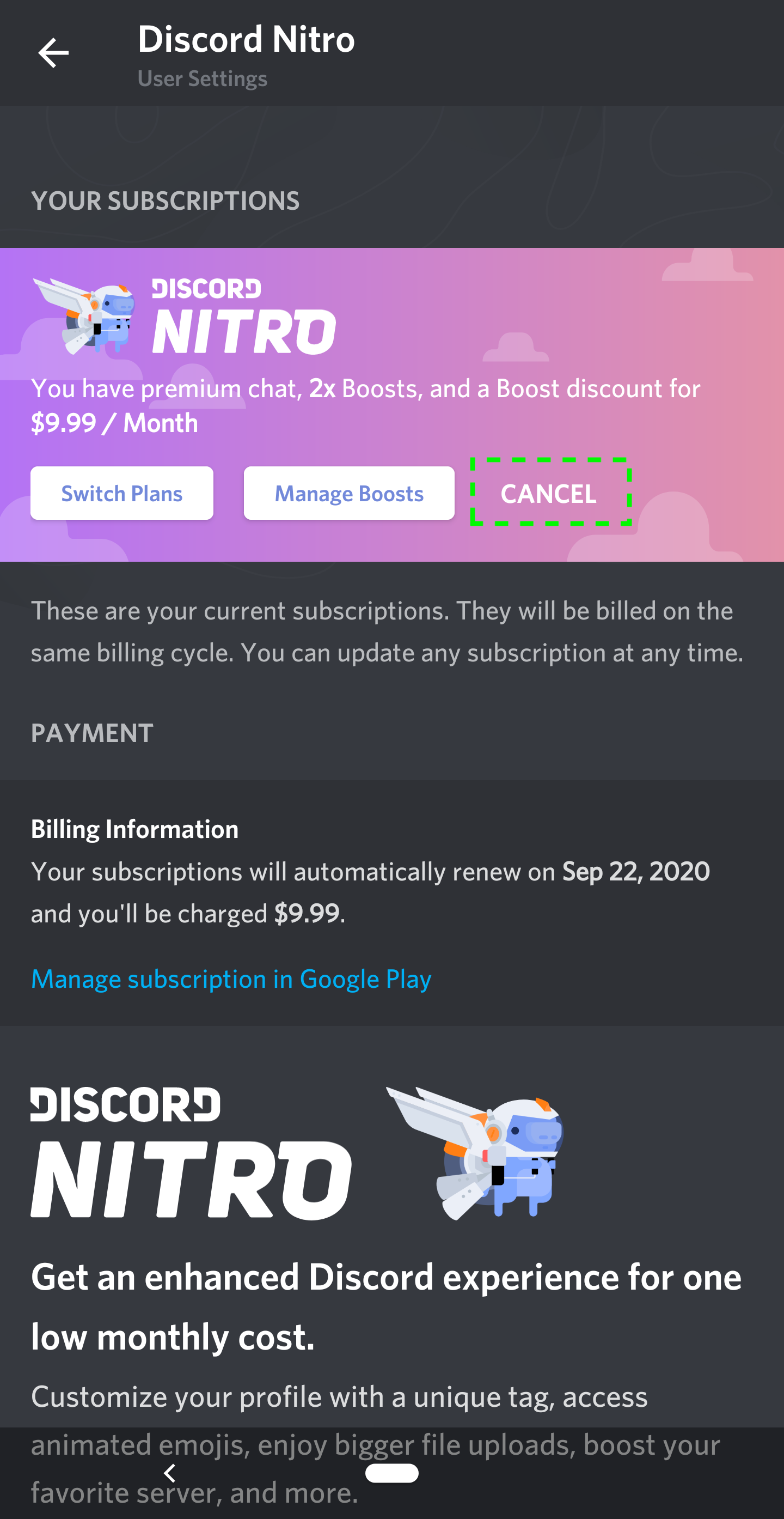 FAQ da Integração ao Google Play Store – Discord