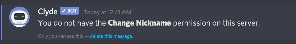 Server Nicknames Discord 