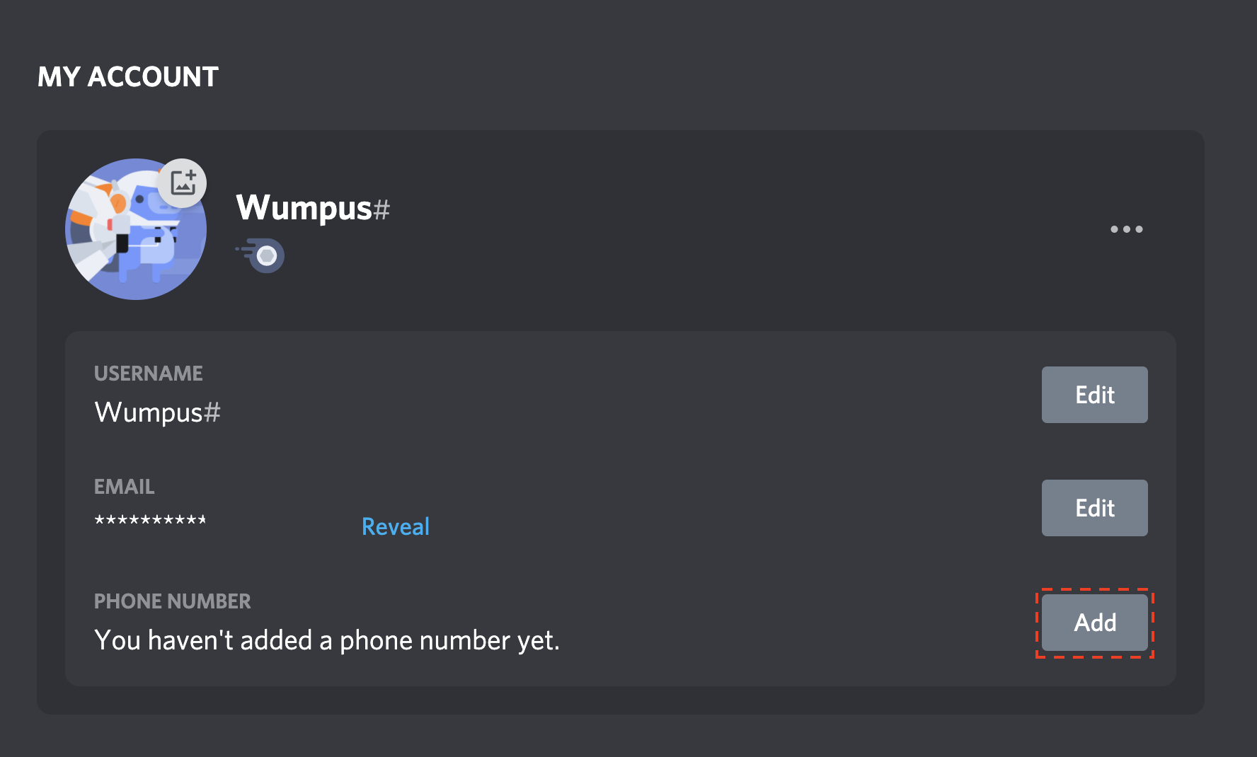 discord website on phone