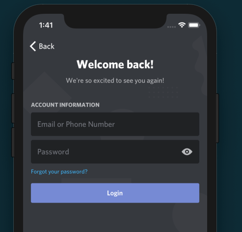 discord login in