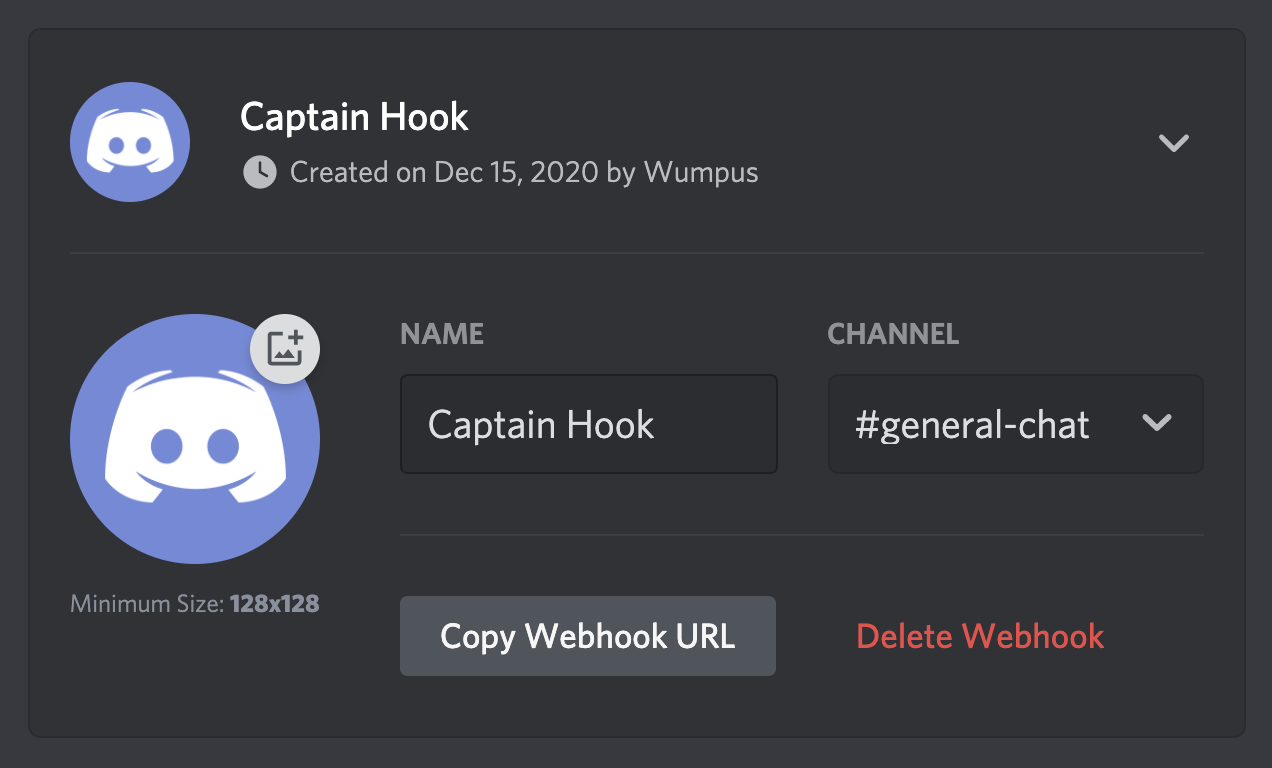 twitter webhook discord