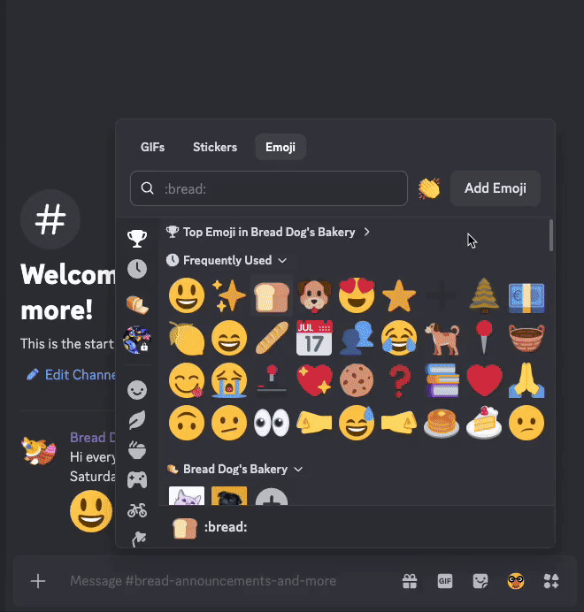 Notificação do seletor de emojis para assinatura Nitro necessária