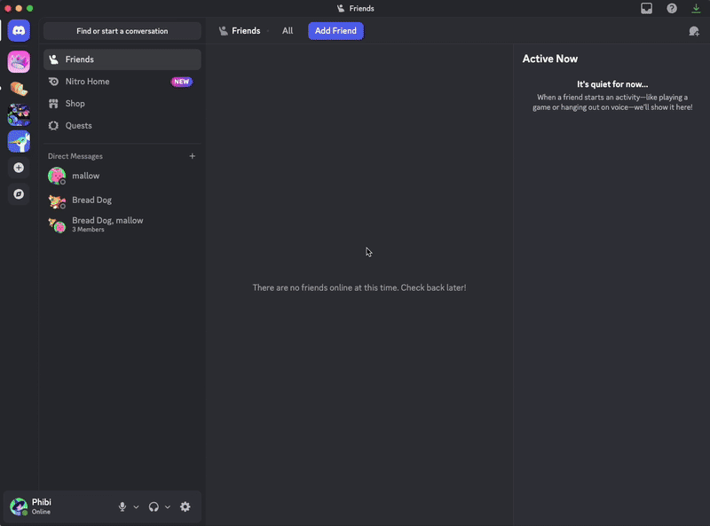 フレンドのプロフィールからウィッシュリストを見る