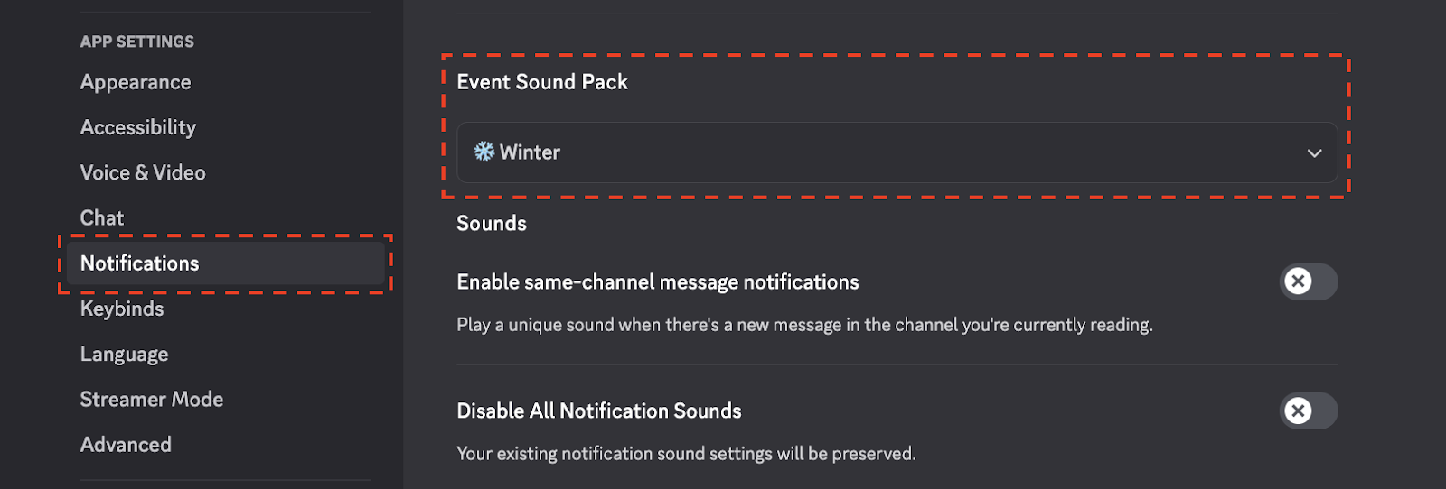 2025年ウィンター着信音とサウンド FAQ – Discord