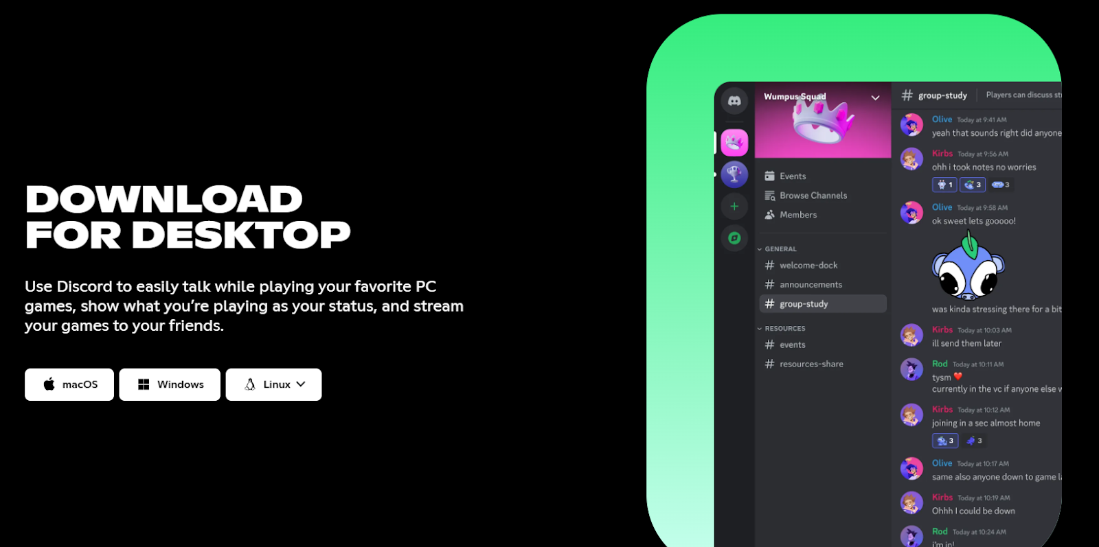 Getting Started – Discord