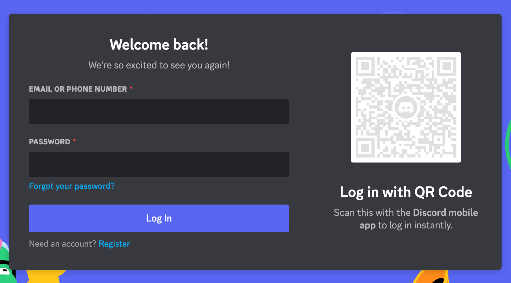 Login Page 
