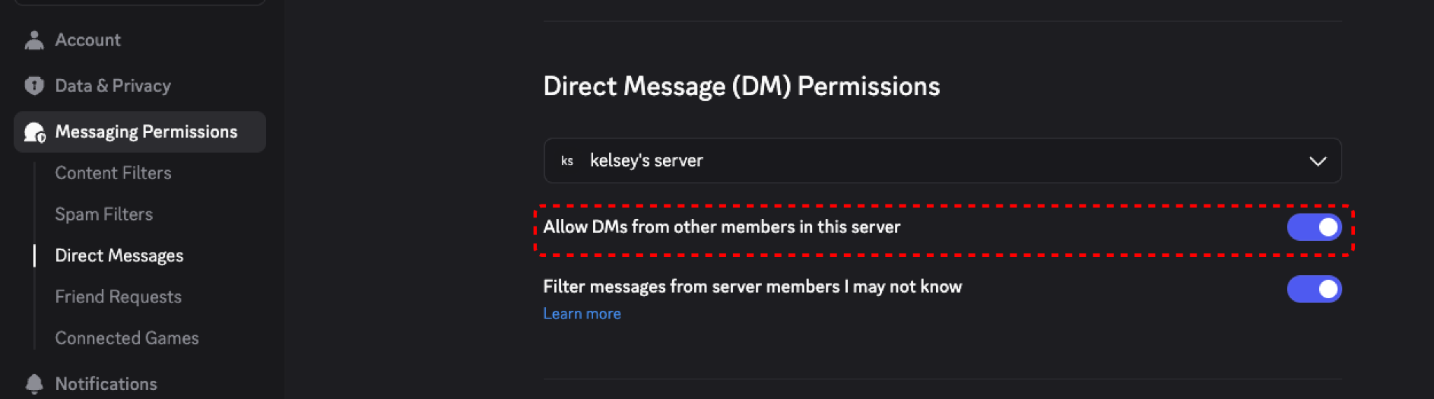 Managing Direct Messages: Controlling Who Can Contact You
