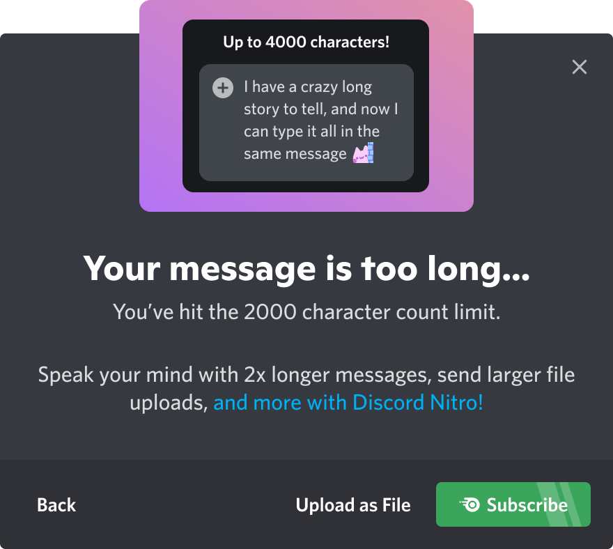 Is there any way that I can send a message to discord? [SOLVED