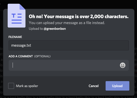 メッセージを送る Discord