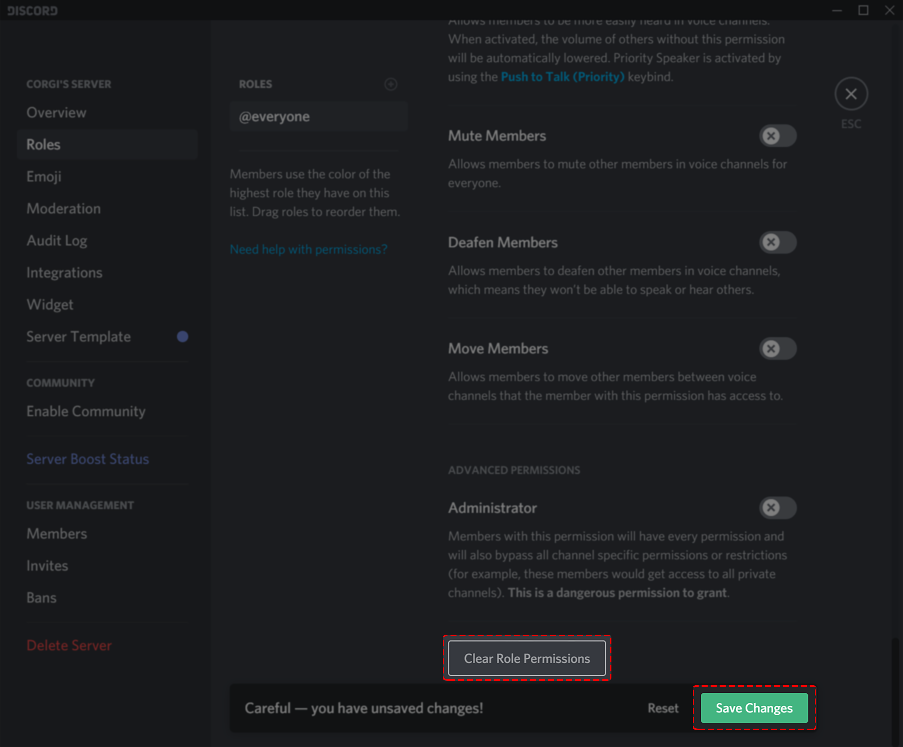 manage your discord server