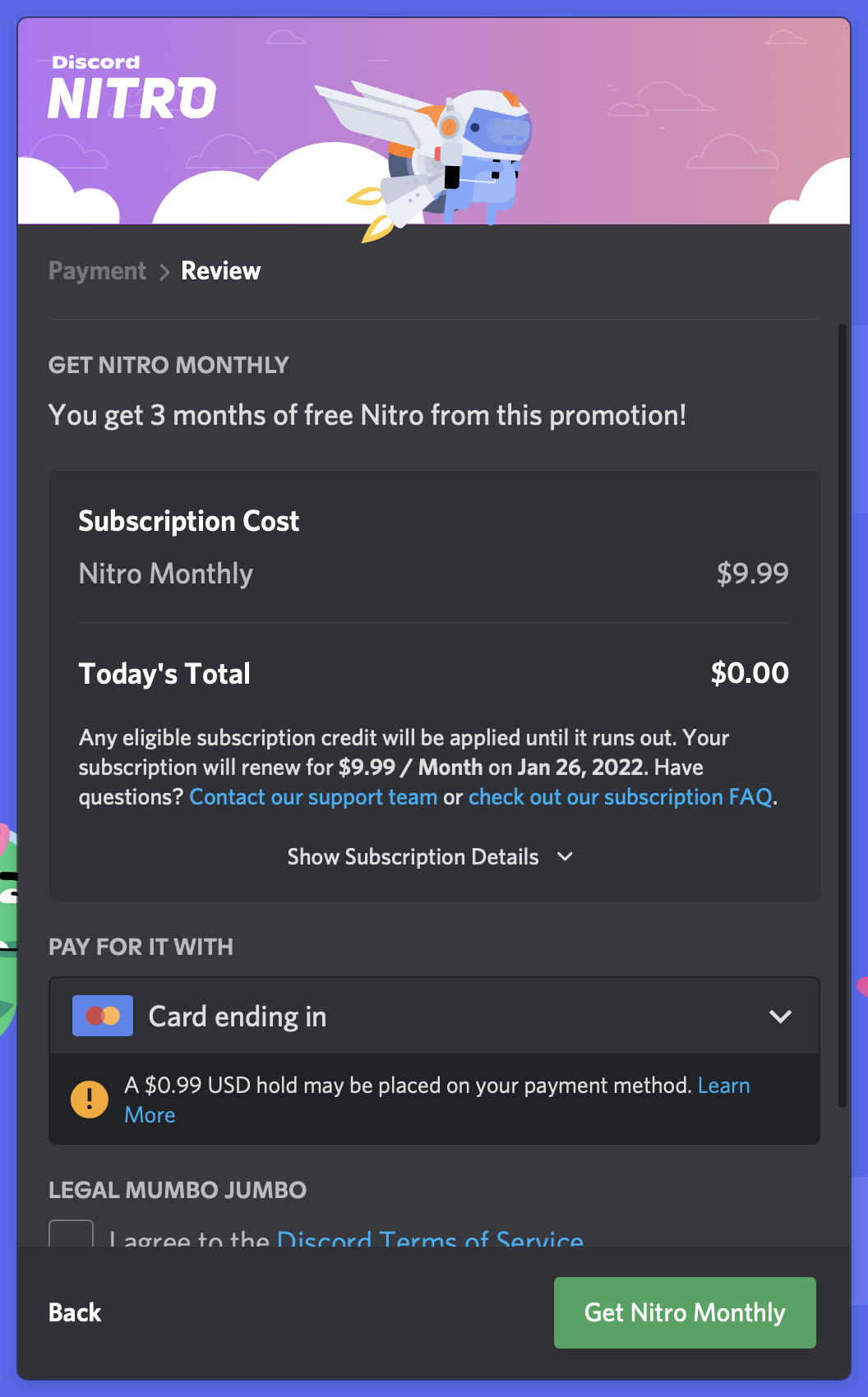 discord nitro free code