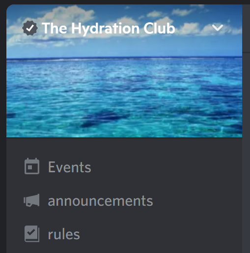 Info Banner for your Discord Server