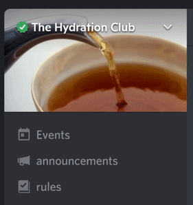 Info Banner for your Discord Server