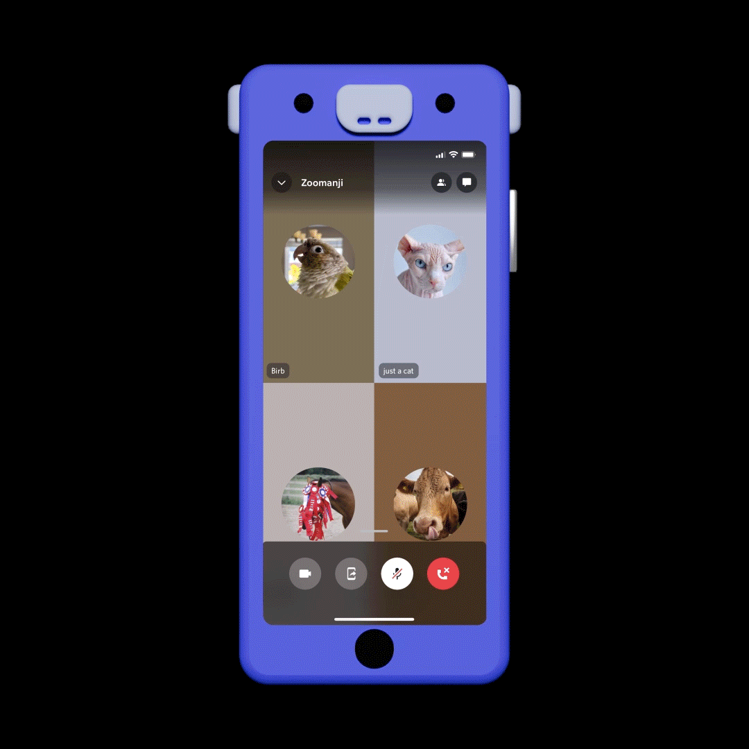 Discord Mobile Video Call GIF