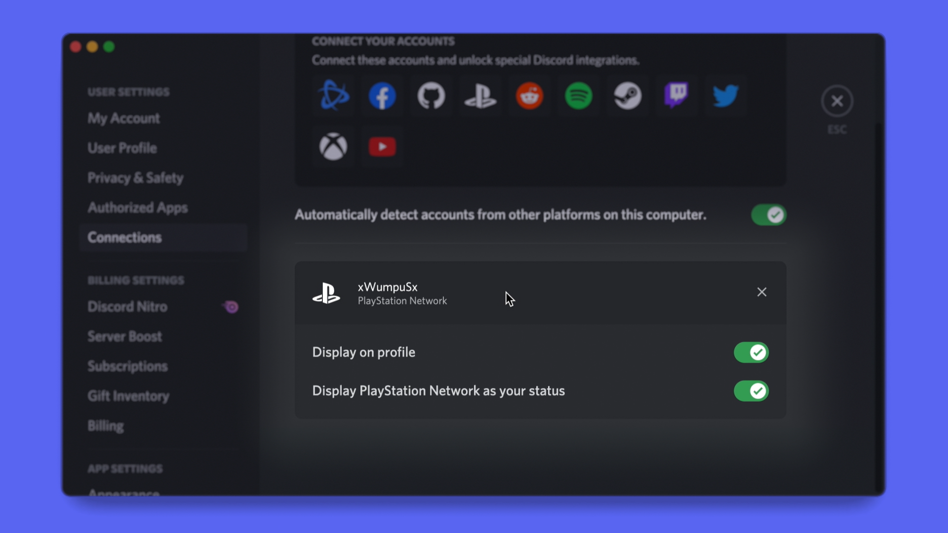 Playstation X Discord アカウントをリンクして何をプレイしているのか見せよう Discord