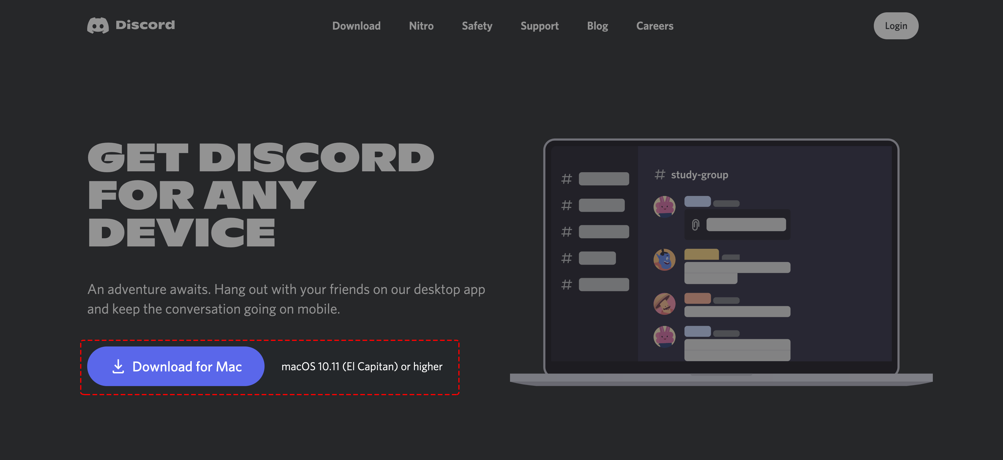 Desktop installation guide discord