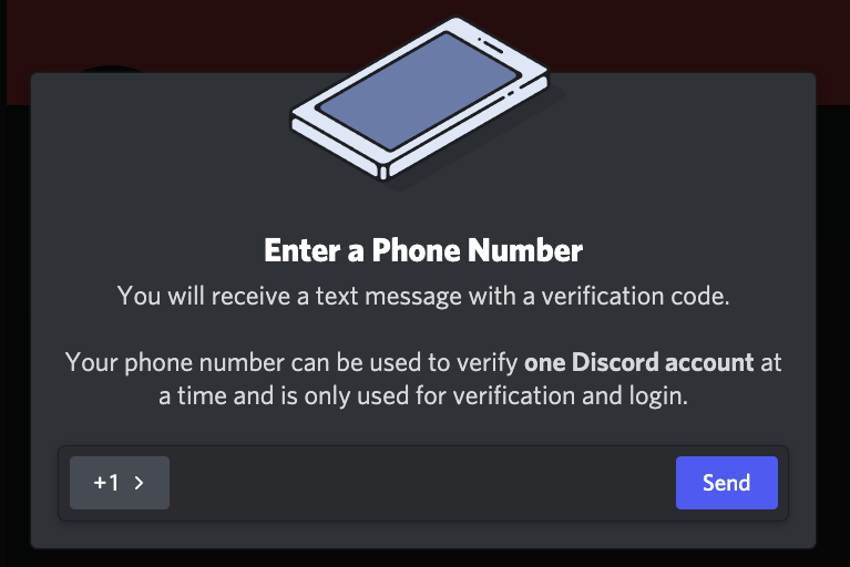 Discord phone number. Verify Phone. Phone are verified.