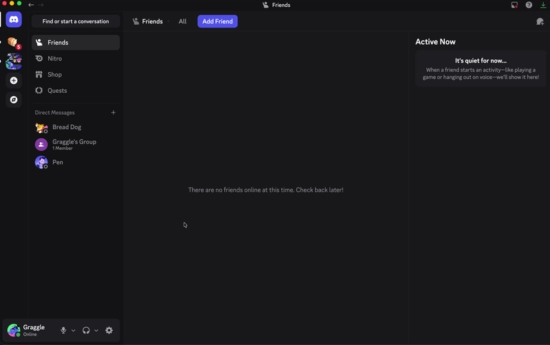 Navigating to the Badges tab from You Bar