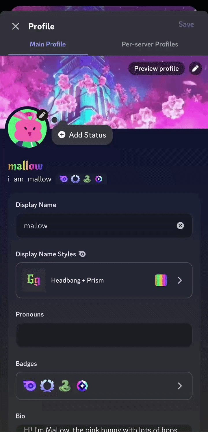  Hiding a Badge on Mobile 