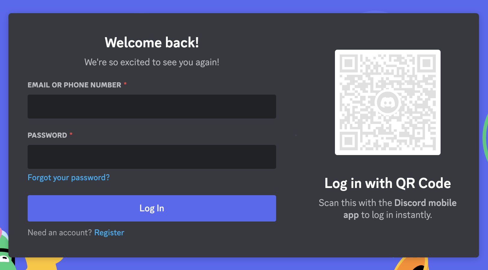 Login Page 