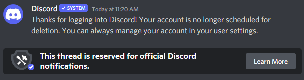 Inactive Account Deletion Discord