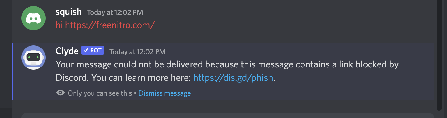 Discord @discord We're aware of an issue causing message failures