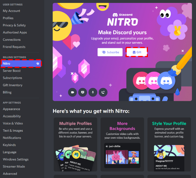 Discord gift что это