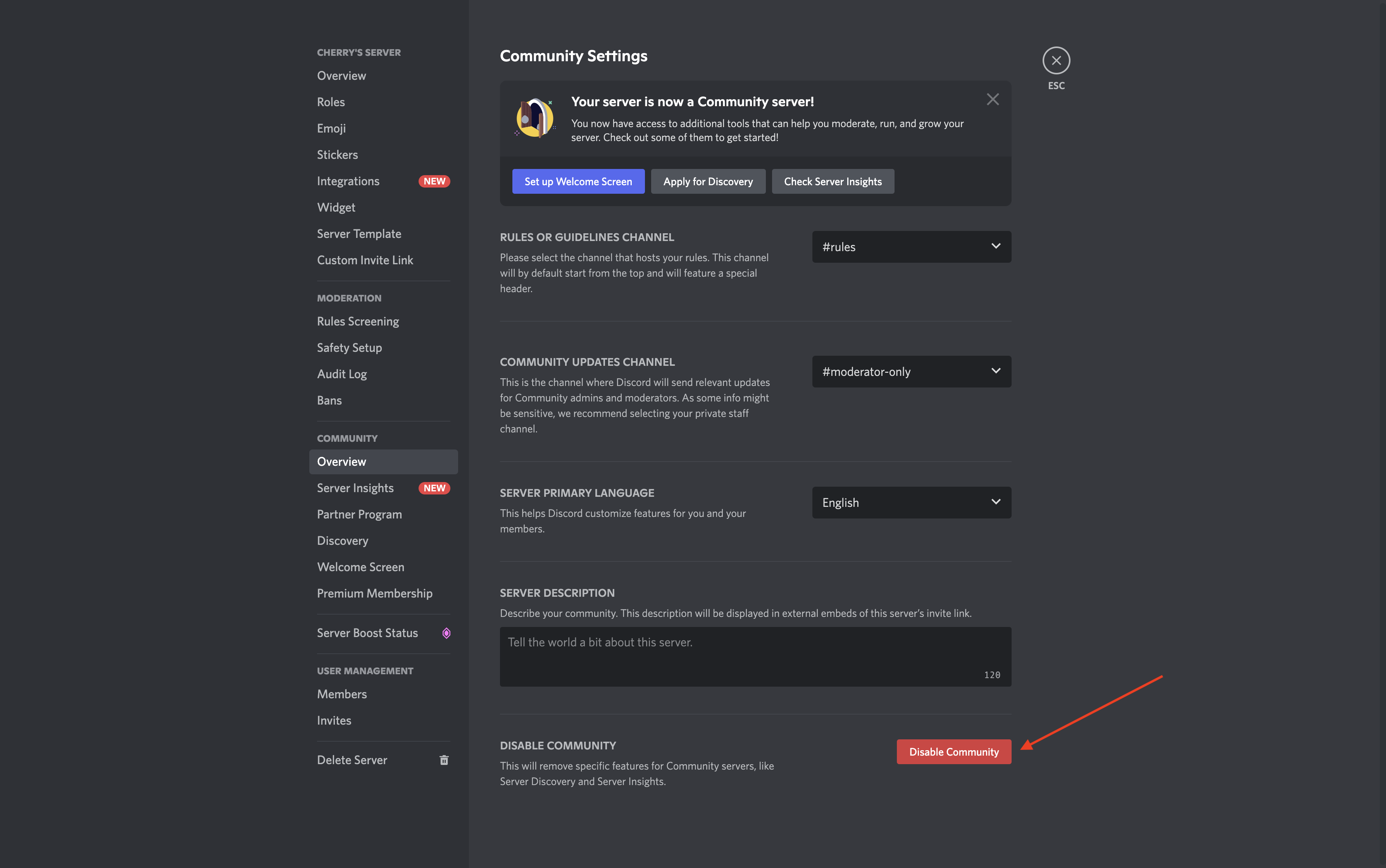 Server Discovery – Discord