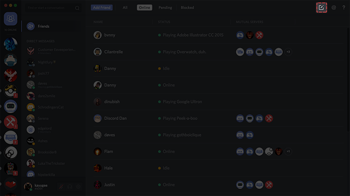 actively chat in your discord server along with others