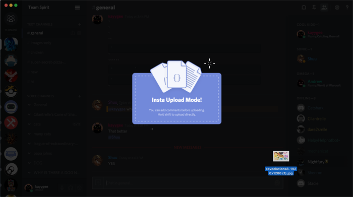 How Do I Upload Images And Gifs Discord